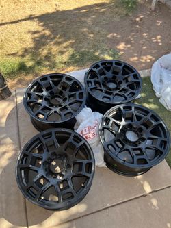 TRD pro replica wheels