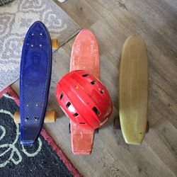 Skateboards vintage collection
