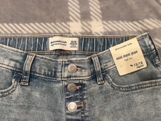 Abercrombie kids girl jeans size 15/16