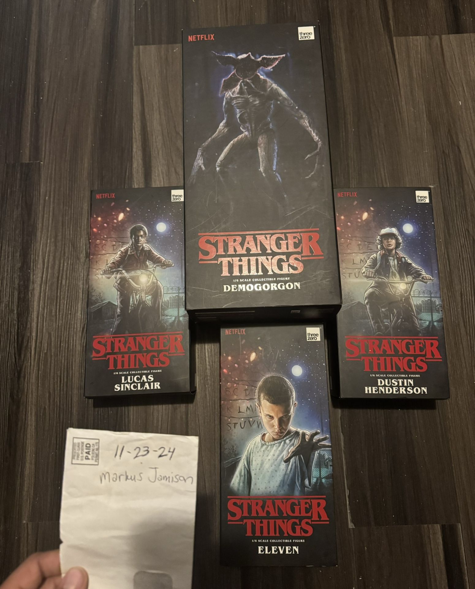Three zero Stranger Things Lot