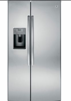 GE Side-by-Side Refrigerator 25.9 Cu Ft – Good Condition