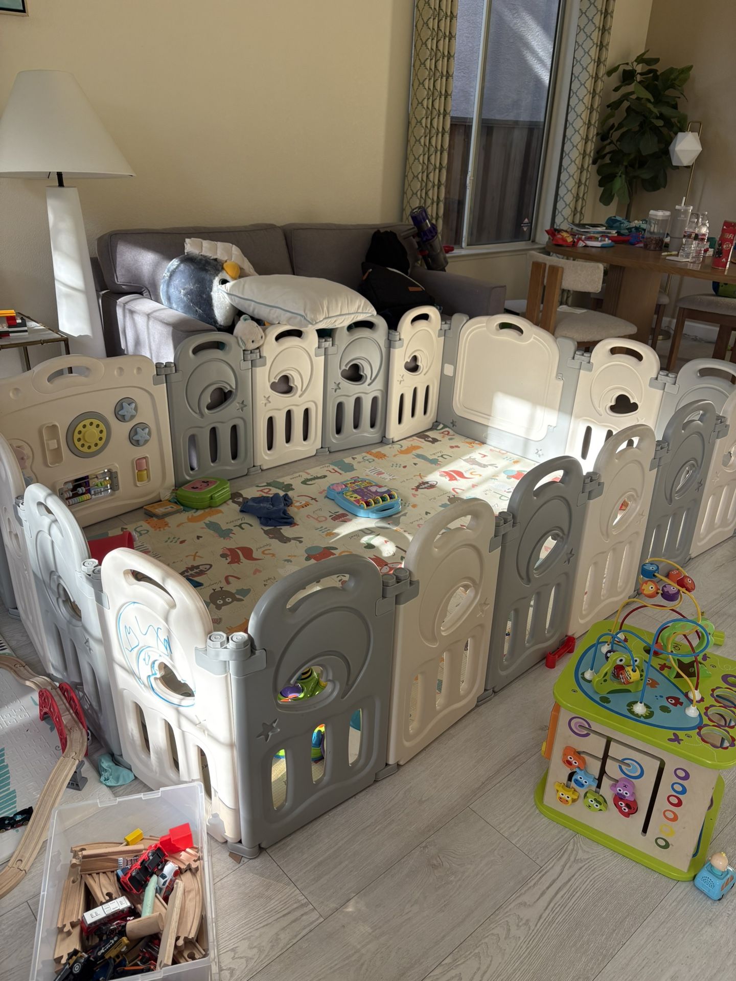 Albott Baby Foldable Fence