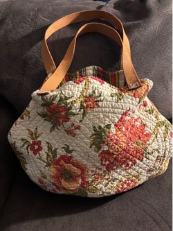 Cute flower tote bag/ Handmade‼️