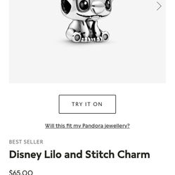 Pandora Stich Charm 