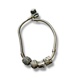 Silver Charm Bracelet 