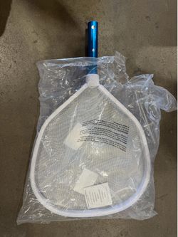 Heavy-Duty Aluminum Leaf Skimmer for Swimming Pools and Spas