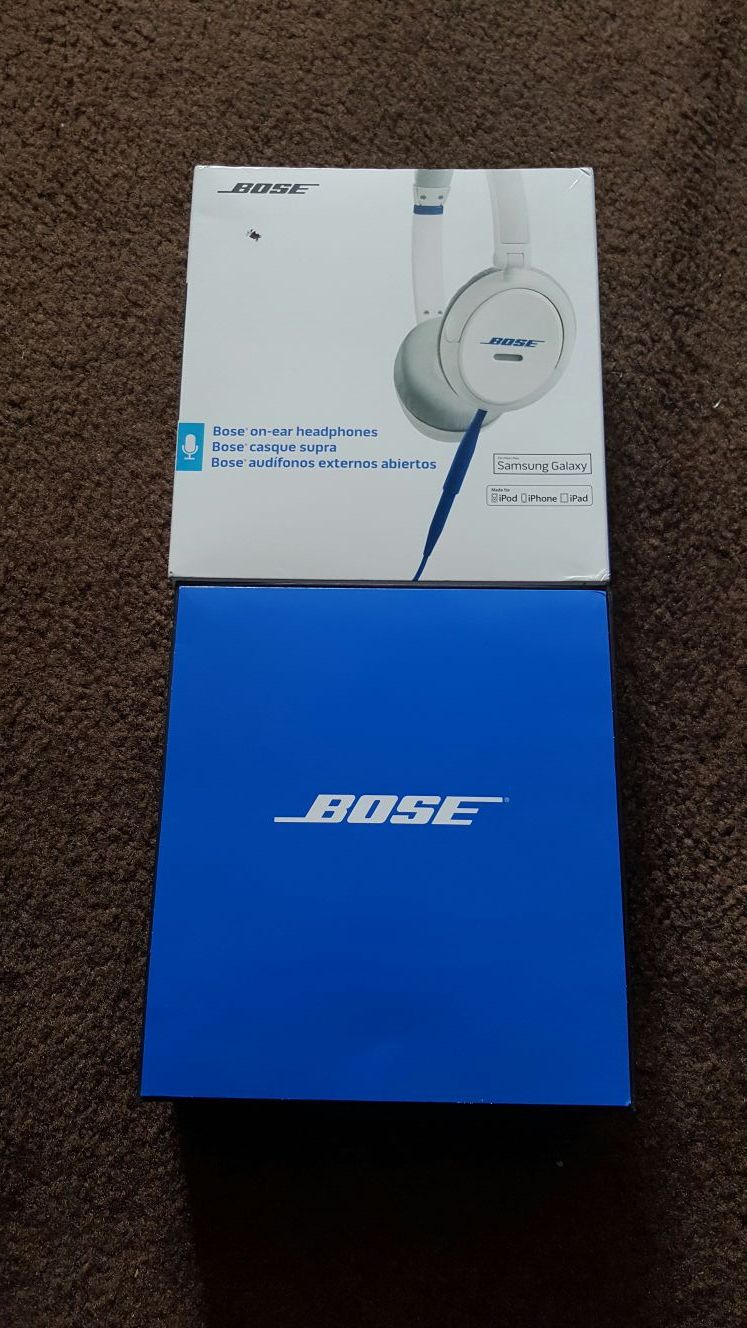 Bose over ear headphones