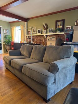 Grey couch