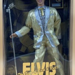 Vintage 2002 Barbie 53869 ELVIS Ken King of Rock N Roll by Mattel Collectible