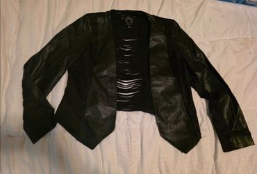 Faux Leather Jacket
