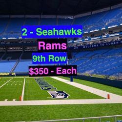 Seahawks Rams Tickets 