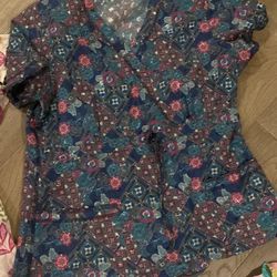 5 Scrub Tops 