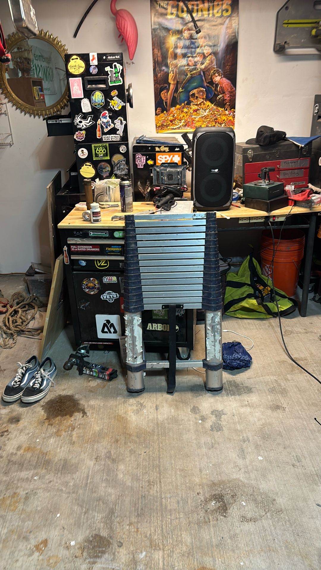 Telescopic Collapsible 16 Ft Ladder