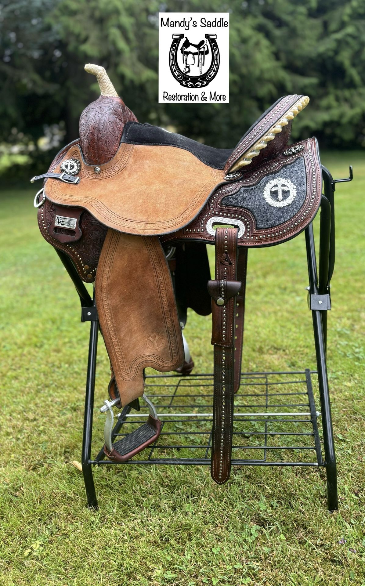 Circle Y Kelly Kaminski Barrel Saddle