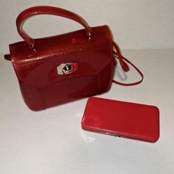 Furla Jelly Bag & Lancome Wallet 