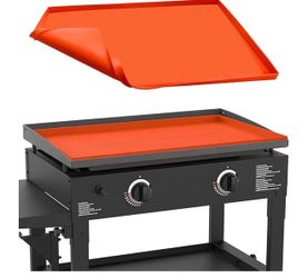 28" Silicone Griddle Mat for Blackstone 28 Inch Grill, Heavy Duty Food Grade Silicone Griddle Cover, Protect Your Grill from Dirt & Rust All Year Roun