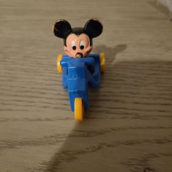DISNEY MICKEY MOUSE THREE-WHEELER TRIKE 1970s PLAYSKOOL LITTLE PEOPLE FISHER PRICE