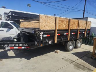 Iron Bull Low Boy Dump Trailer
