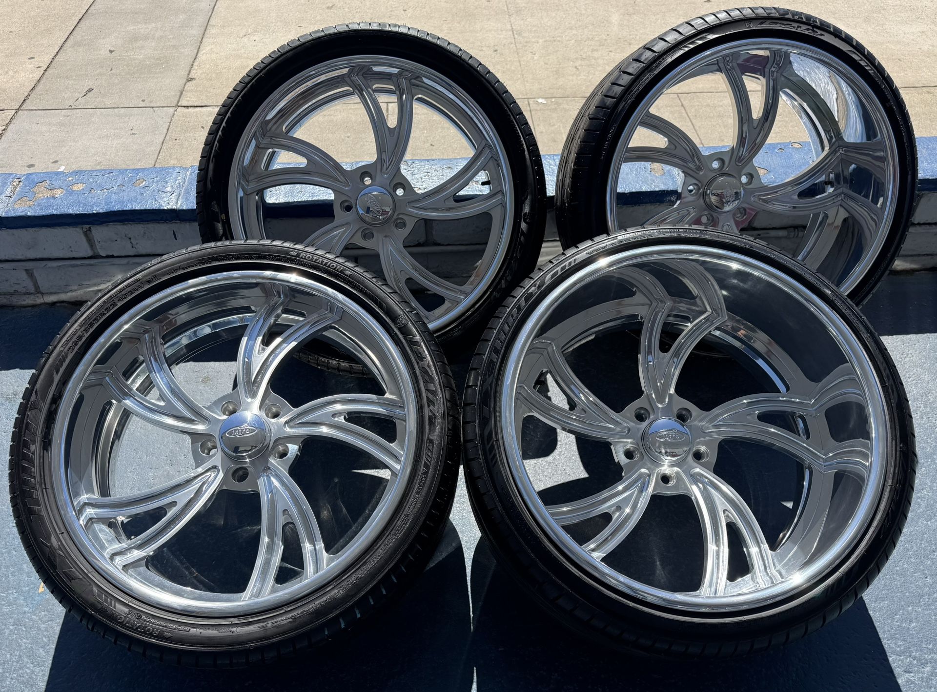 Intro Spyder Staggered 22x9 22x12 With 265/35/22 - 335/25/22 Tires For C-10 Obs🔥🔥🔥🔥🔥