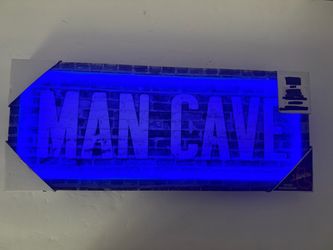 Man Cave Wall Decor Sign