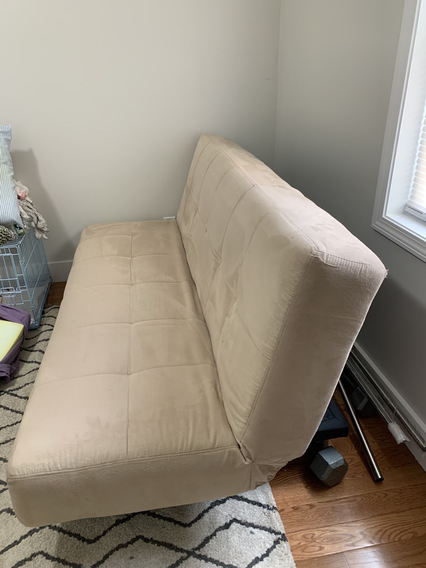 Futon, need it gone price is negotiable.