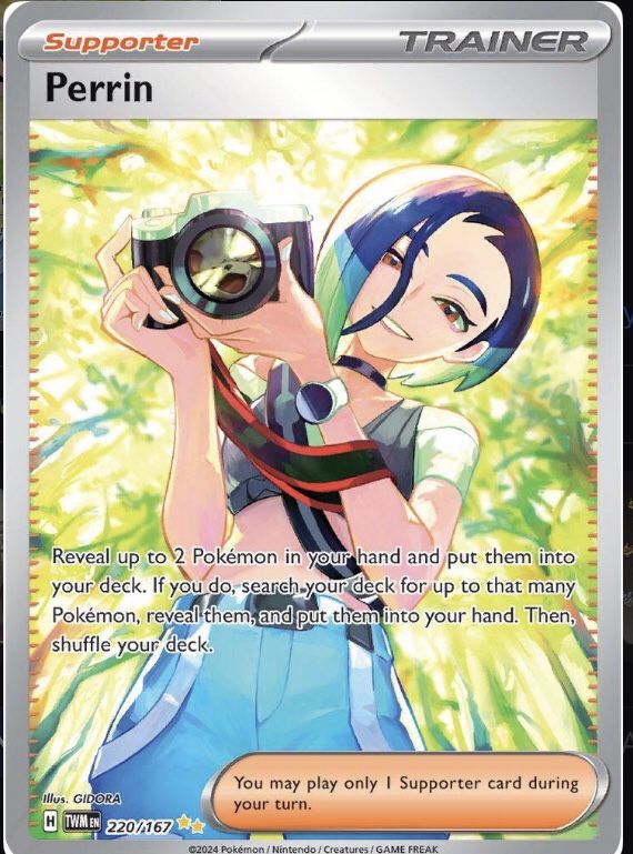 Perrin Japanese Pokemon Card
