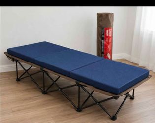 Coleman Folding Camping Cot with Mattress