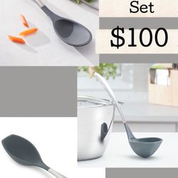 Princess House Grey Cooking Utensils