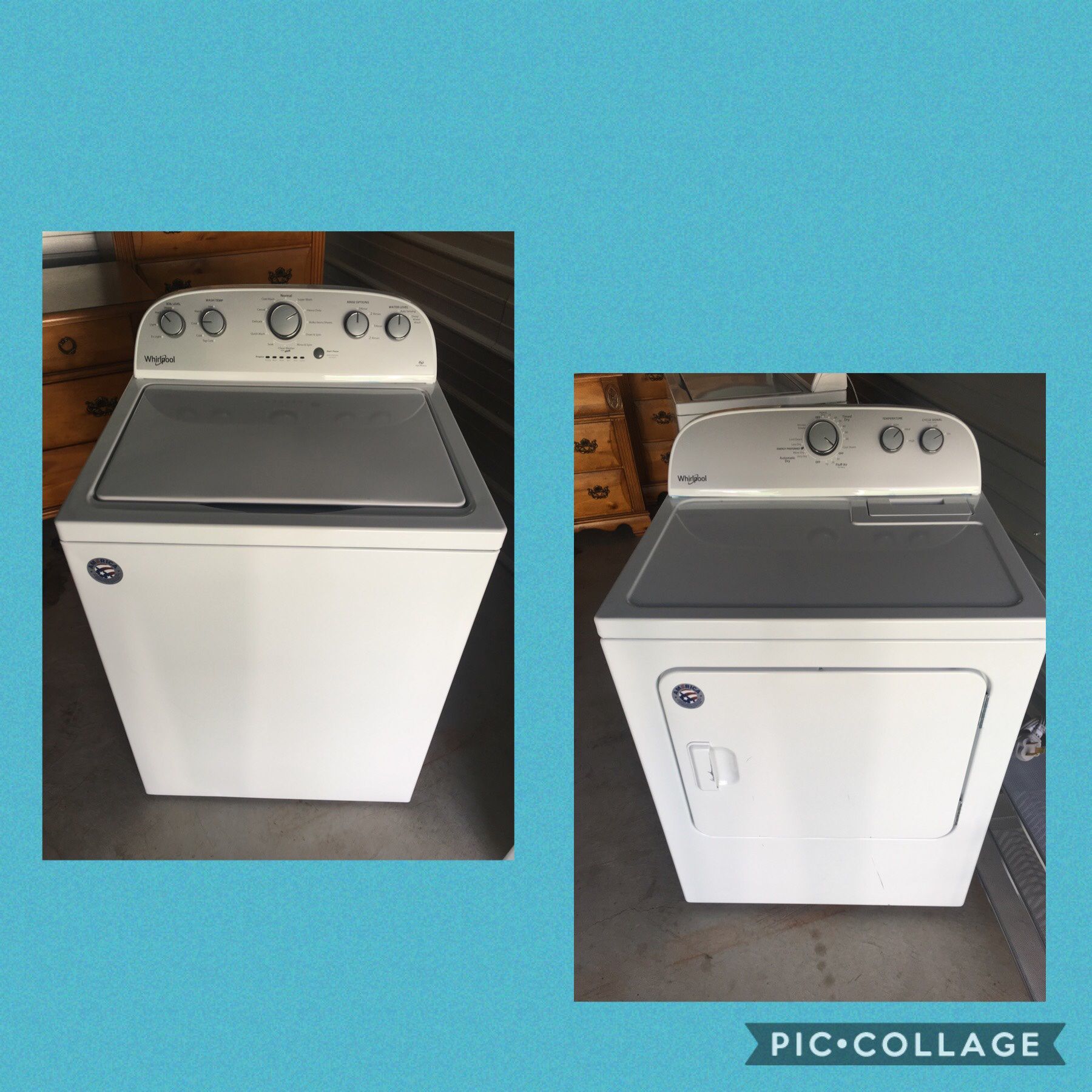 New Whirlpool Washer And Dryer HE