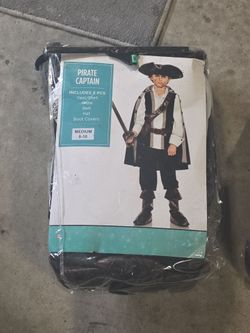 Pirate captain costume