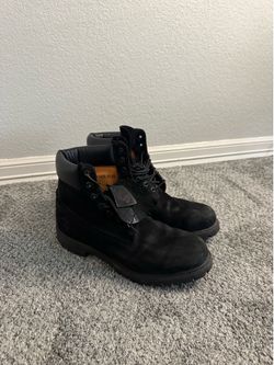 Black Timberland boots