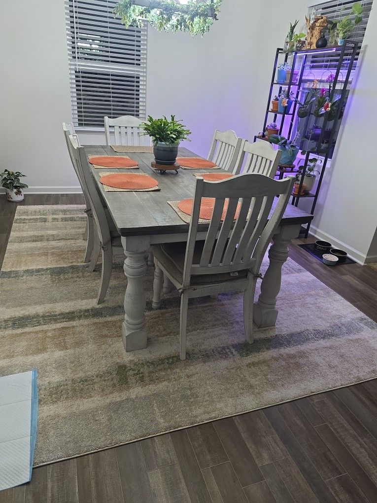 Dinning Set 6 Chairs