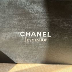 CHANEL Lambskin Leather , Silver Hardware CC Logo -  Size 41.5 (10 -10.5- U.S)