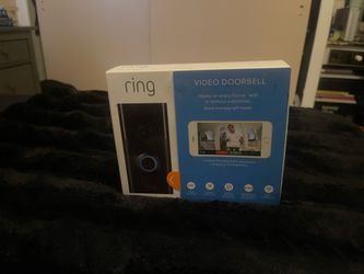 Ring video doorbell  and ring solar panel