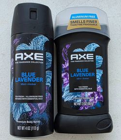 AXE Blue Lavender Deodorant & Body Spray