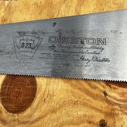 Disston D-23, 8 Points Saw