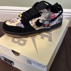 Nike sb Dunk Low Supreme Rammelizee 