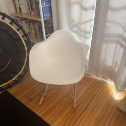 White Modern Rocking Chair