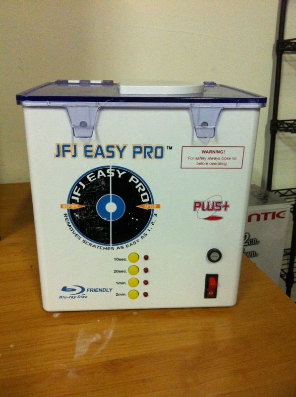 JFJ Easy Pro Disc Resurfacer Machine WITH EXTRAS