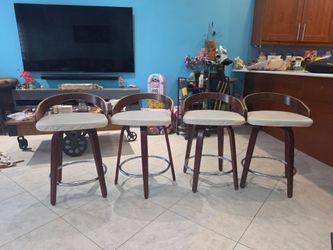 Counter chair swivel