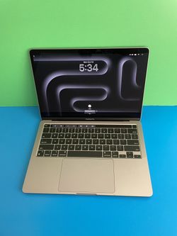 Apple MacBook Pro 13 with TouchBar (M1 chip / 2020 model) 8GB Ram 256GB powerful laptop