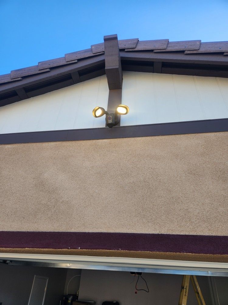 Install a Motion Activated Camera Floodlight 