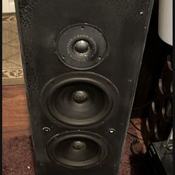Polk Speakers Pair With Cover 
