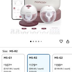  New Sealed Box Momcozy M5 Smart Breast Pump 