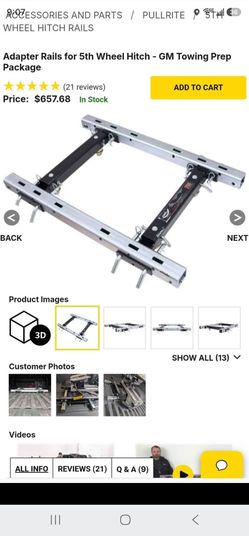Pullrite 5th wheel adaptor