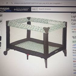 Portable Baby Crib On Wheels