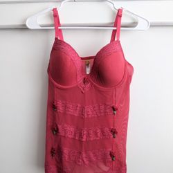 Floral Rose Bustier Corset 