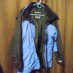 Blue FOG Jacket Waterproof-Breathable  size M 