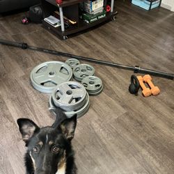 Barbell & Weight Set