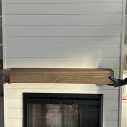 Wood Mantle 43 Inches Long X 5.5 Inches Wide X 6 Inches Deep